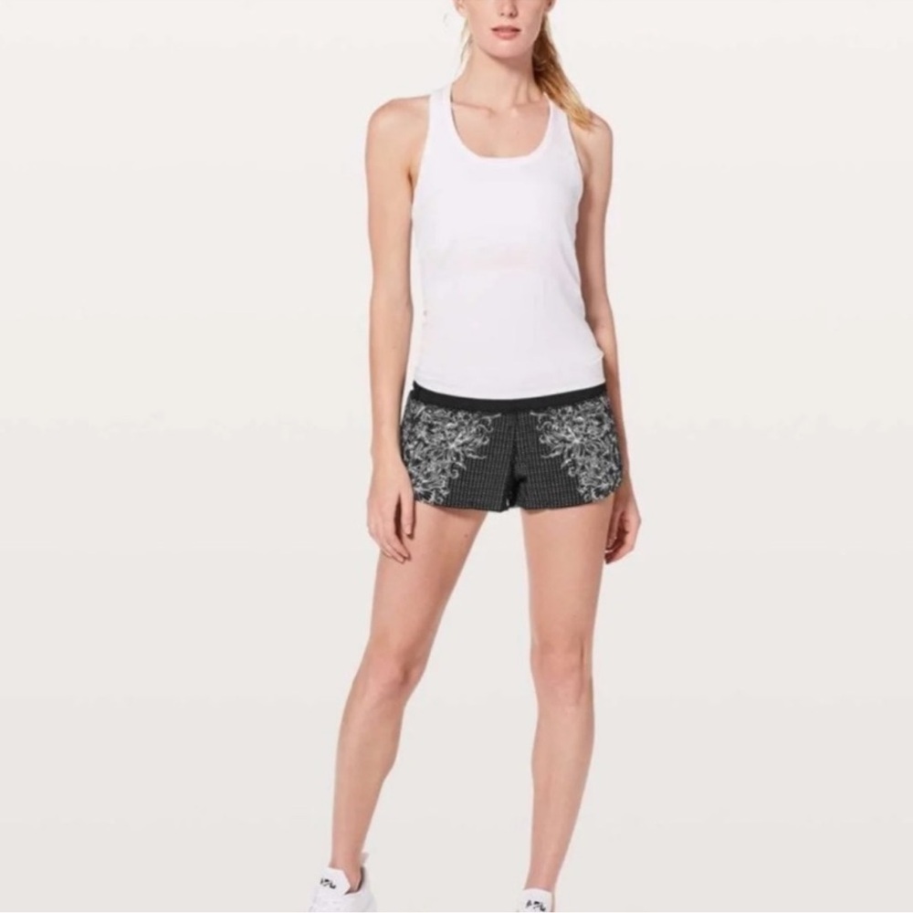 Lululemon Athletica Black Athletic Shorts Lightweight Moisture-Wicking